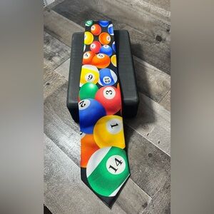 Billiards‎ 🎱 Pool ball Tie  Eagle NeckWare